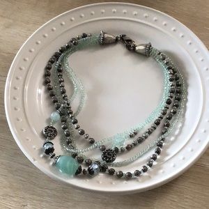 Light green necklace